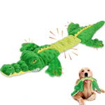 Large Plush Alligator Dog Toy