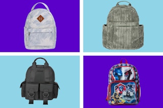 Four styles of backpacks: No Boundaries, Madden NYC & Transformers