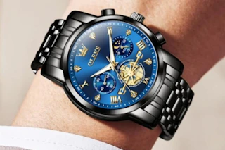 a man wearing a watch