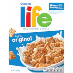 2 Quaker Life Cereals