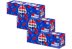 3 Pepsi Wild Cherry 12-Packs