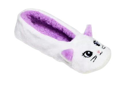 Kids' Kitty Slipper Socks