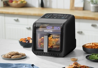 walmart gourmia panorama digital air fryer