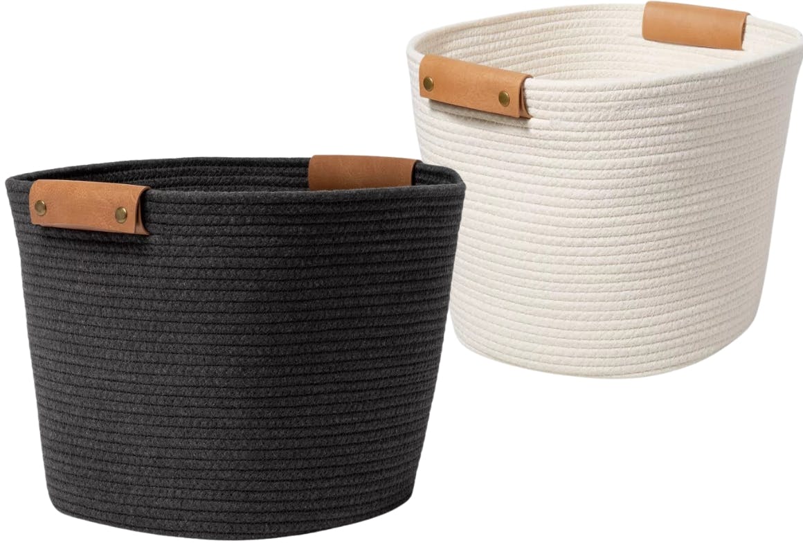 Brightroom Coiled Rope Baskets