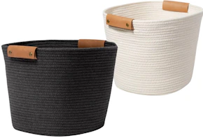 Brightroom Coiled Rope Baskets