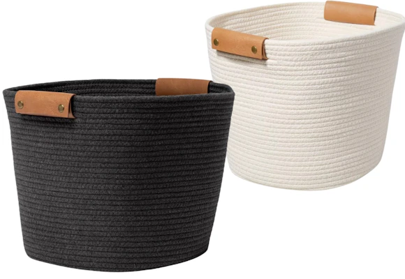 Brightroom Coiled Rope Baskets
