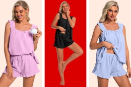 Walmart women's pajama set