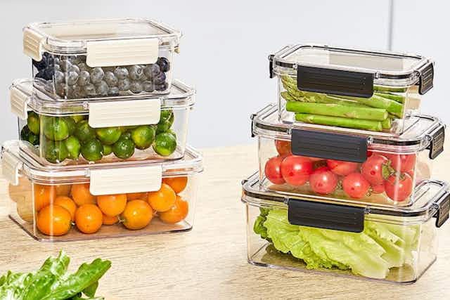 Meal Prep Containers 3-Pack, Just $7.59 on Amazon card image