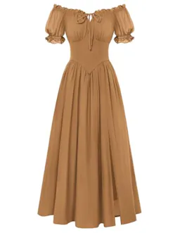 Women's Renaissance Corset Dress