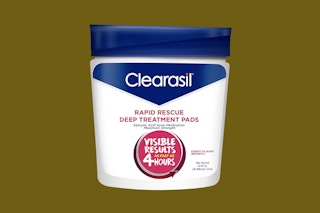 a package of clearasil acne pads