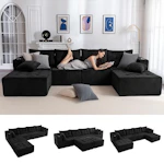 U-Shaped Cloud Couch