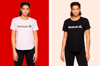 Walmart Reebok women's graphic t-shirt