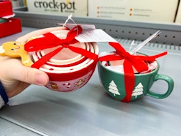 New at Walmart: $6 Holiday Time 4-Piece Measuring Sets card image