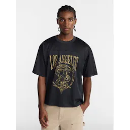 No Boundaries Men's Graphic Mesh Top
