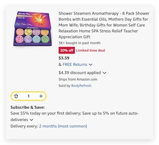 Shower Steamers Aromatherapy