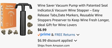 wine pump cart B0F5WC1797