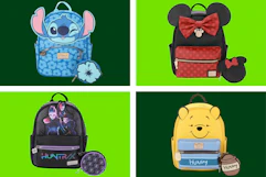 licensed character mini backpacks collage