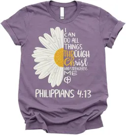Faith Flag Daisy Women's Tee