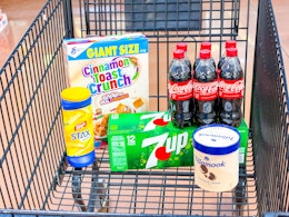 fred meyer matchup groceries in shopping cart