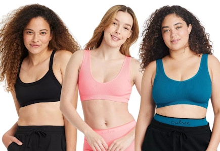 4 Colsie Women's Bralettes