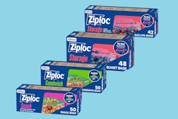 Ziploc Brand 190 Count Storage Bags Variety Pack