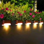Solar LED Deck and Step Lights 8-Pack