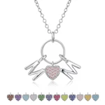 MOM Pendant Charm Necklace