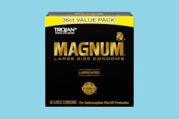 Trojan 36-Count Magnum Condoms, as Low as $9.28 on Amazon card image