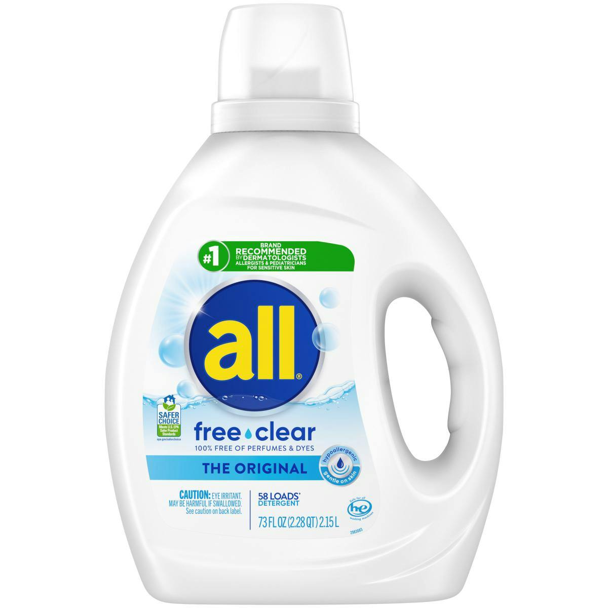 All Free Clear Liquid Detergent