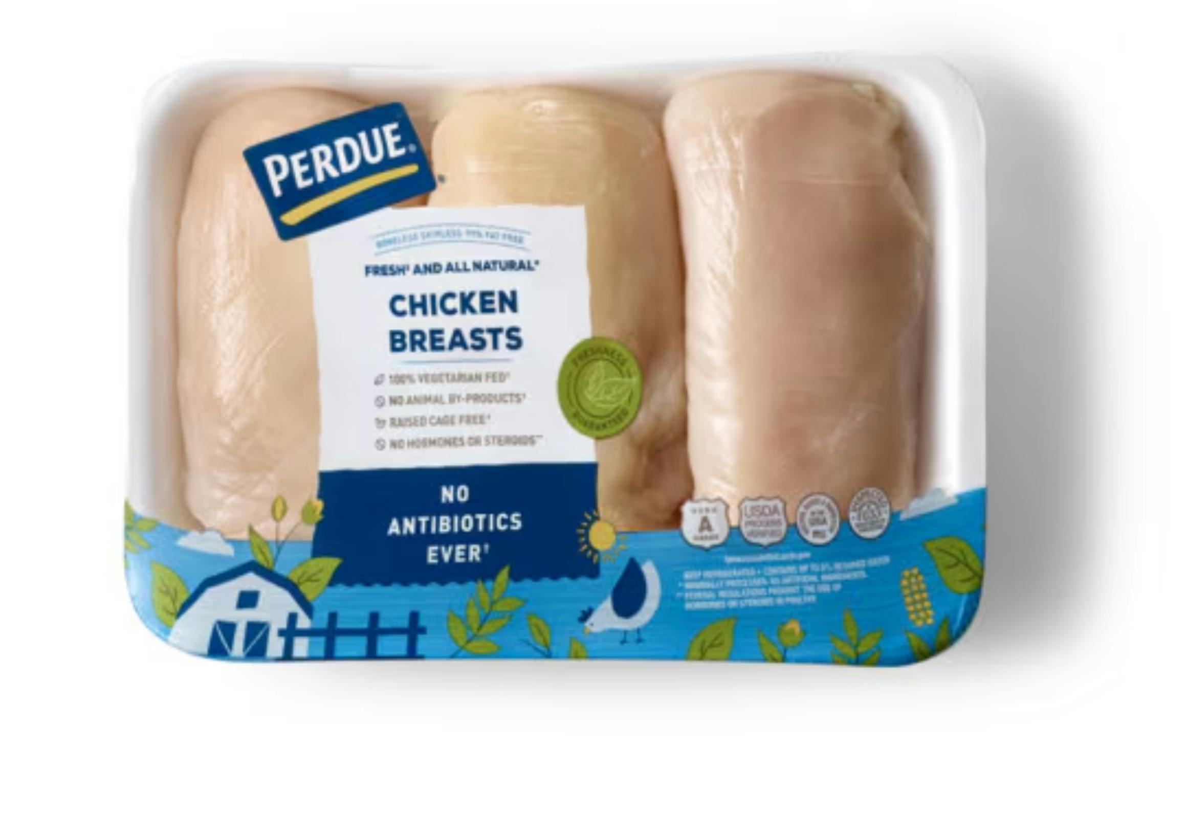 2 Chicken Breast Trays, per lb