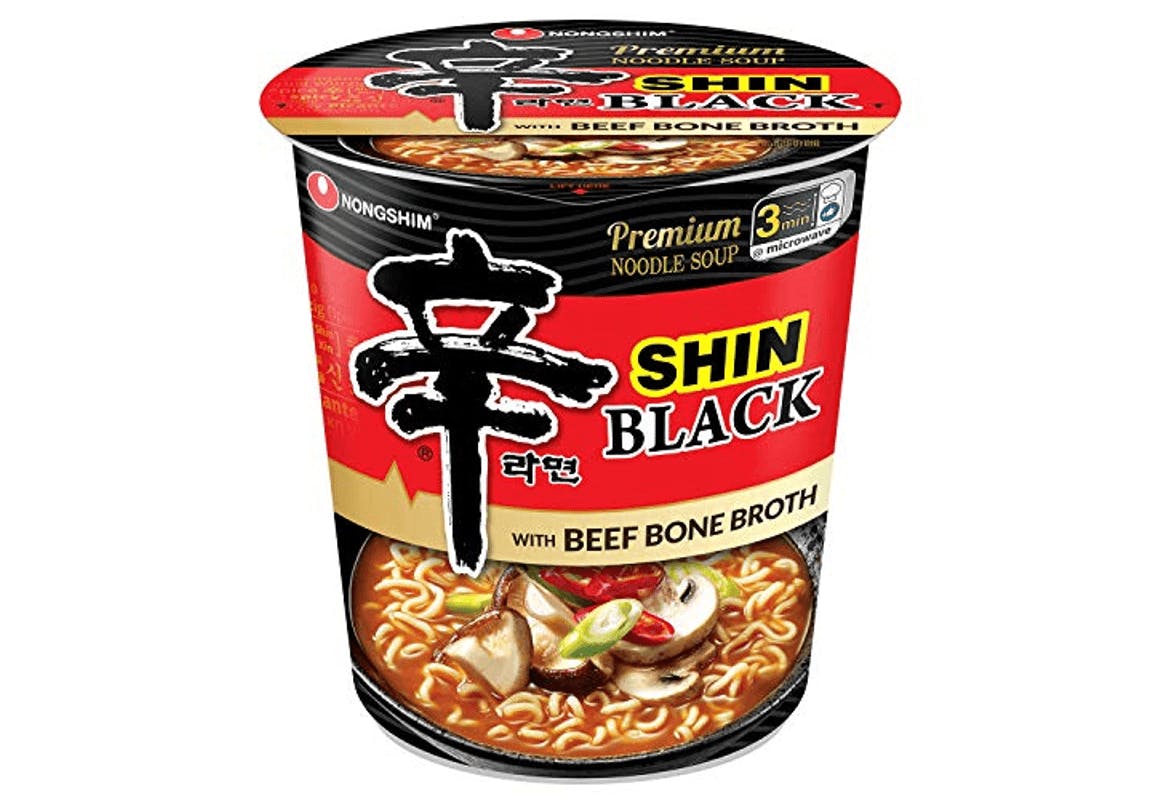 Nongshim Black Instant Ramen 6-Pack