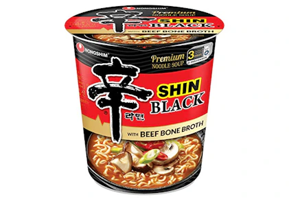 Nongshim Black Instant Ramen 6-Pack