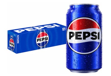 4 Pepsi Soda 12-Packs