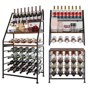 40-Bottle Modular Wine Rack