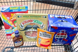 fred meyer matchup groceries in shopping cart