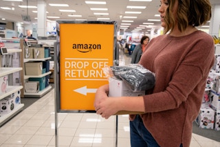 Take advantage of free Amazon returns at Kohl's.