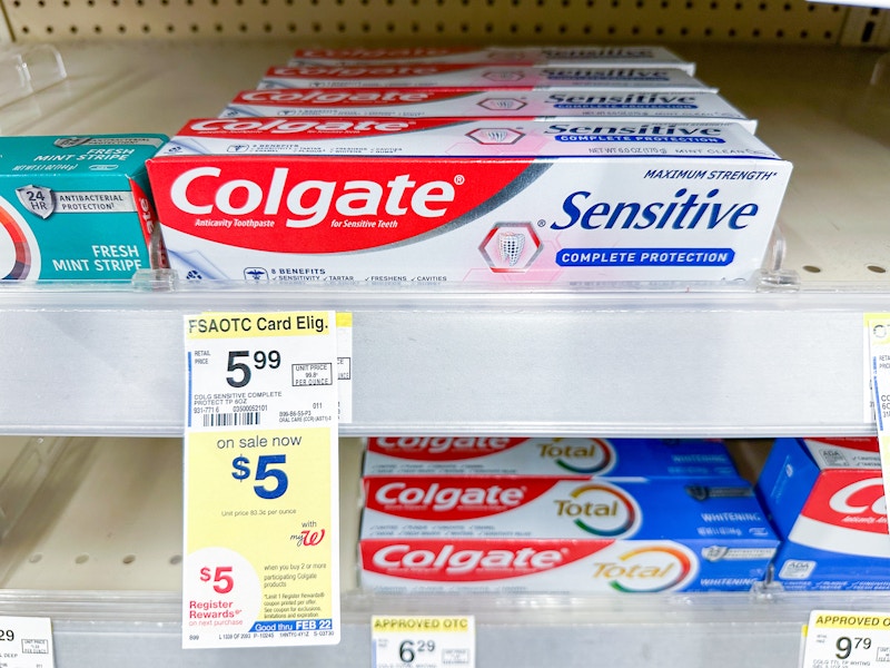 colgate toothpaste walgreens