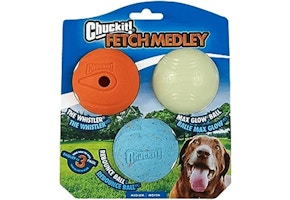 Chuckit Fetch Medley Dog Balls 3-Pack