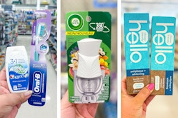 Walgreens Under $1 Deals: Air Wick, Crest, Hello, Colgate, and More card image