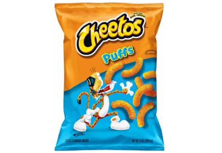 2 Cheetos Snacks Bags
