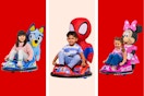 ImaginAir Ride Bumper-Car with Inflatable Characters (Bluey, Spider-Man & Minnie Mouse)