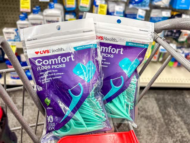 CVS Health Dental Floss Picks, Only $0.97 at CVS card image