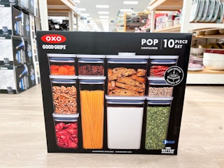 oxo pop 10-piece food container set