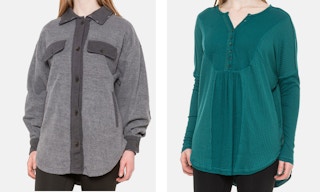 two women wearing free people clothes