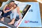 walgreens photo poster with heather & joanie