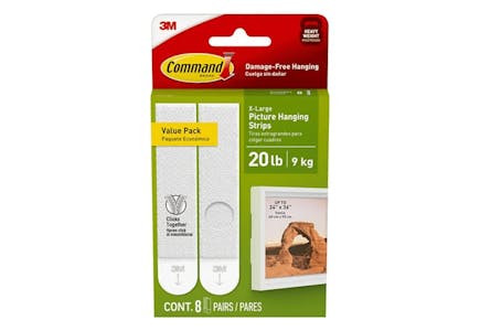 2 Command Hanging Strip Packs