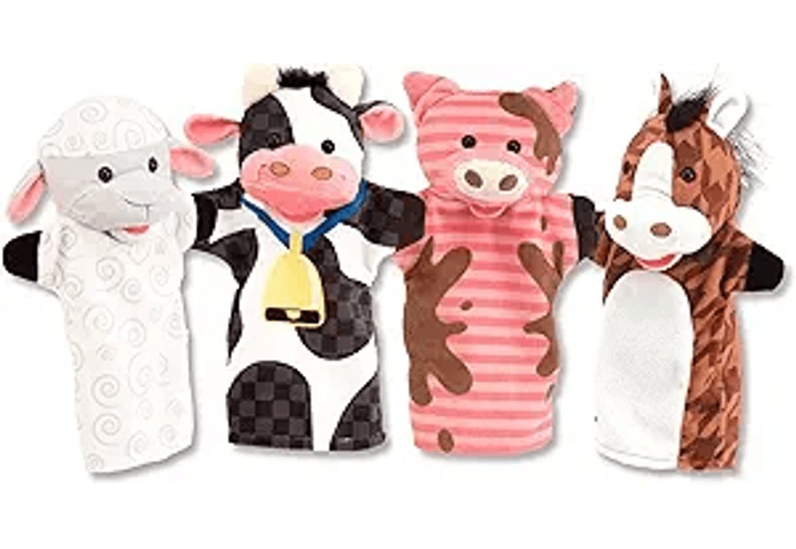Melissa & Doug Farm Puppets