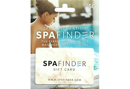 Spafinder Gift Card