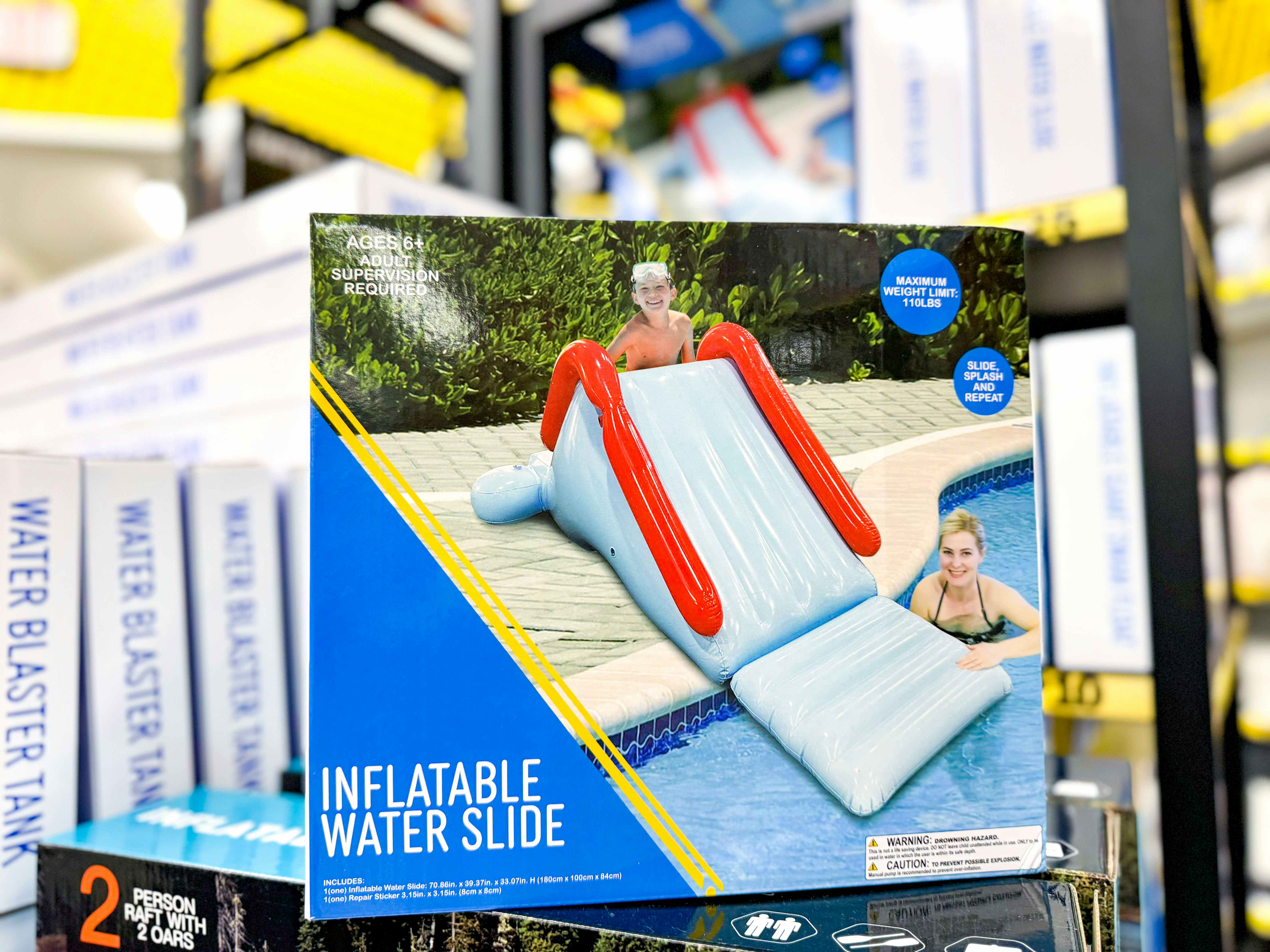 $20 Inflatable Projector Screen and $25 Water Slide at Five Below
