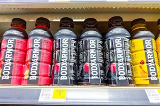 bodyarmor sports drinks or store shelf